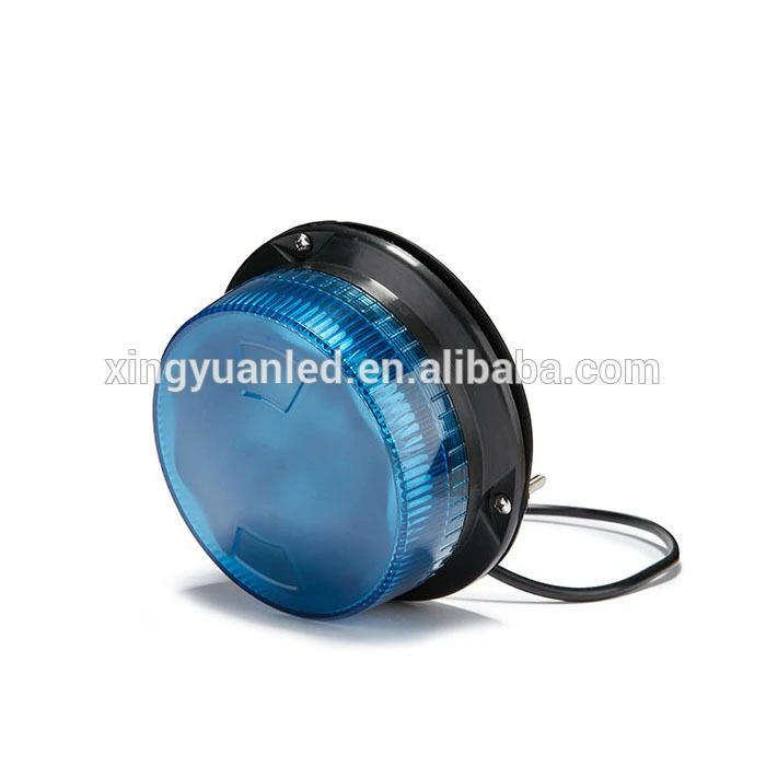 blue strobe beacon